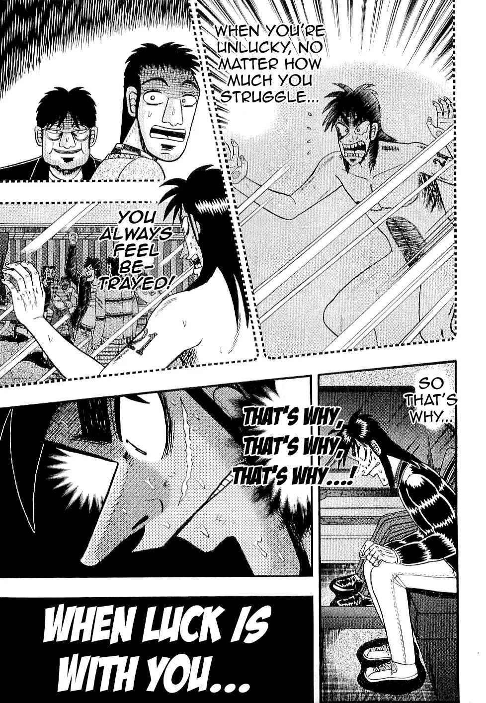 Gambling Outcast Kaiji: The Kazuya Arc - Kaiji Part 4 Chapter 1 page 14 - Chapter 1 : The Proper Course