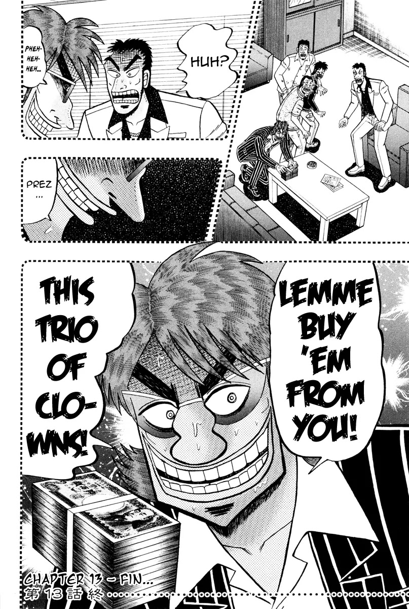 Gambling Outcast Kaiji: The Kazuya Arc - Kaiji Part 4 Chapter 13 page 21 - Chapter 13 : Experiment
