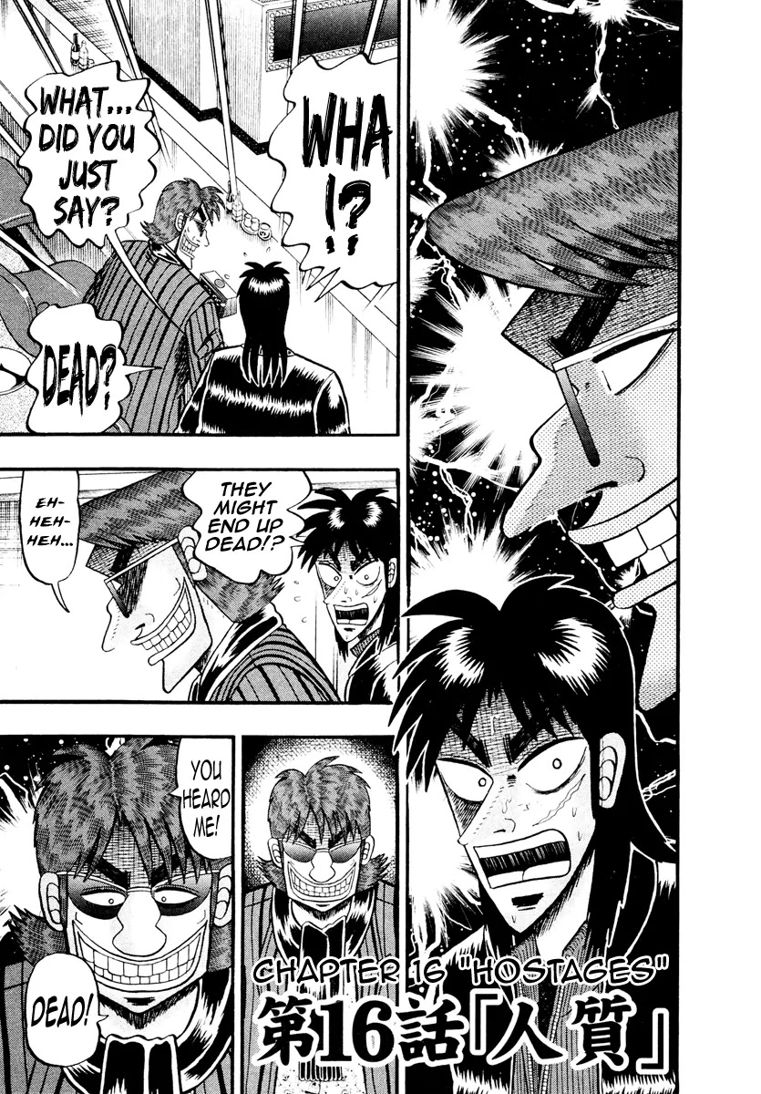 Gambling Outcast Kaiji: The Kazuya Arc - Kaiji Part 4 Chapter 16 page 1 - Chapter 16