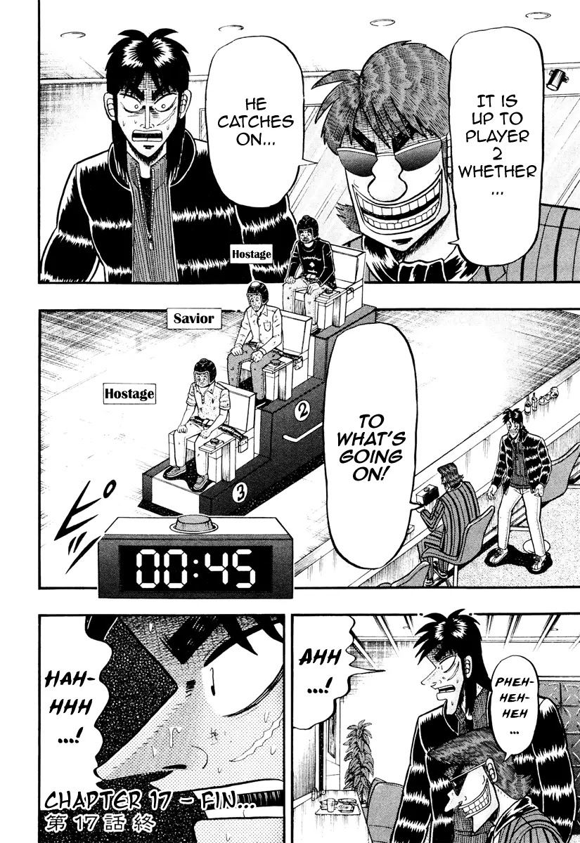 Gambling Outcast Kaiji: The Kazuya Arc - Kaiji Part 4 Chapter 17 page 22 - Chapter 17