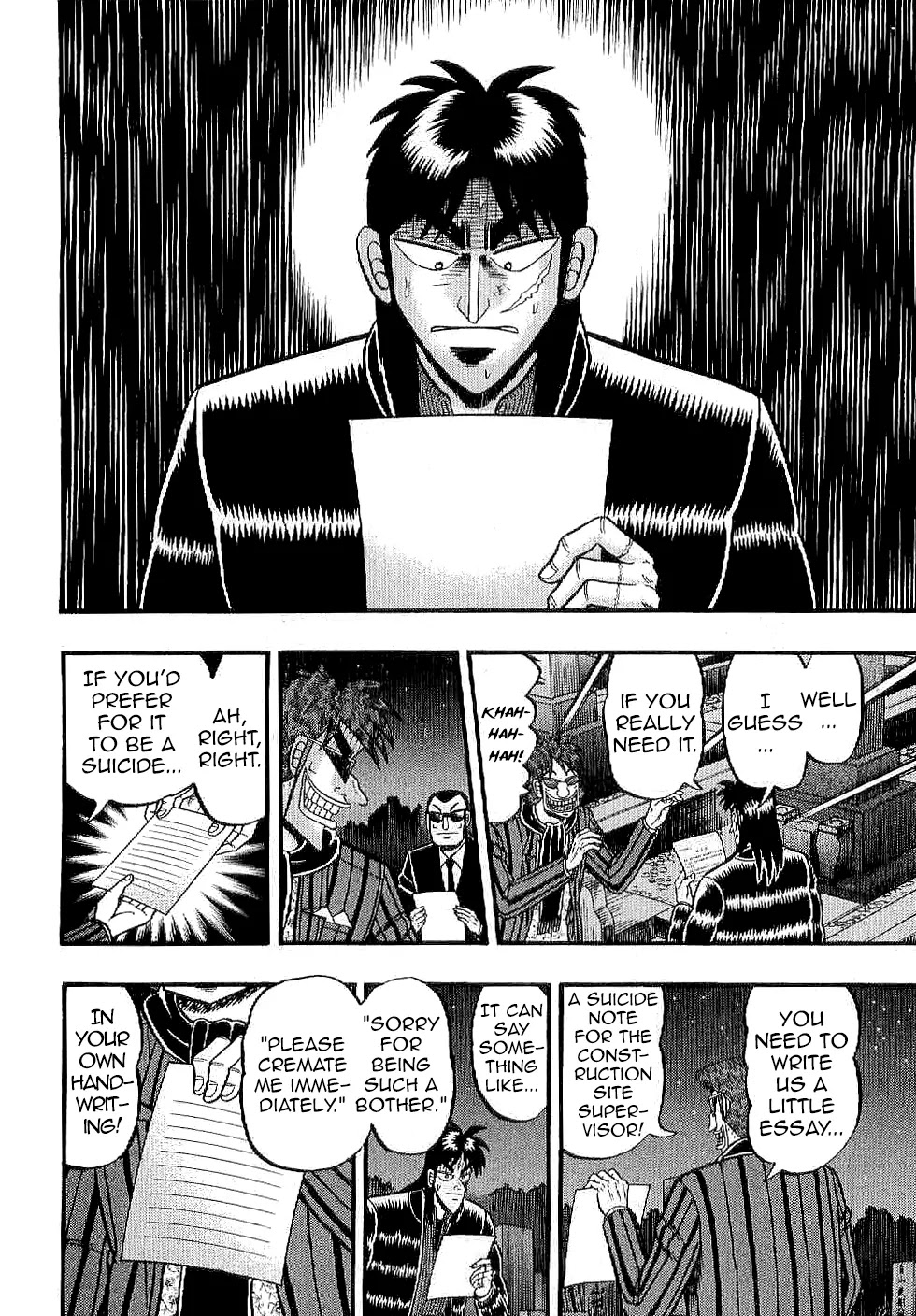 Gambling Outcast Kaiji: The Kazuya Arc - Kaiji Part 4 Chapter 2 page 12 - Chapter 2 : Gravestone