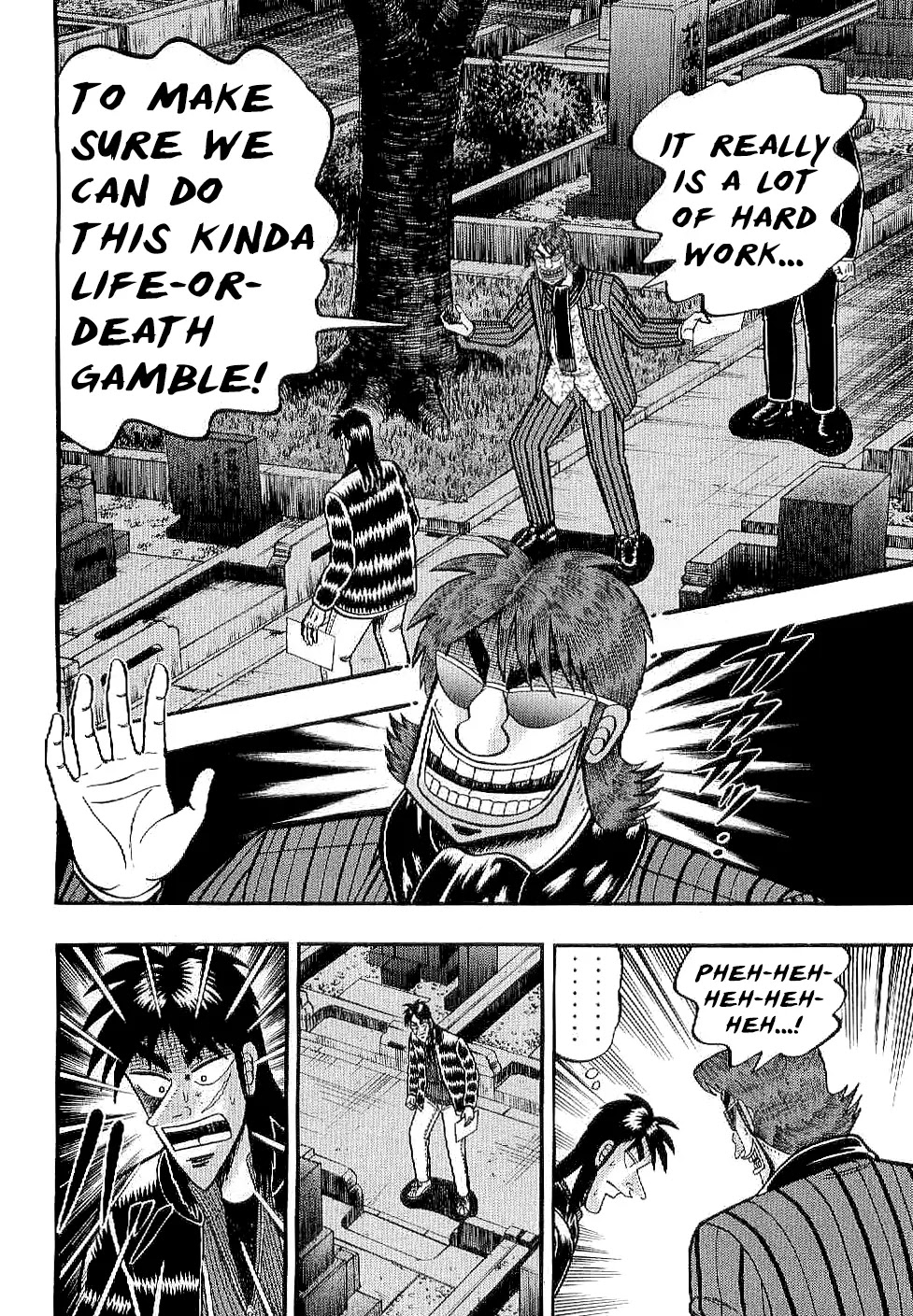 Gambling Outcast Kaiji: The Kazuya Arc - Kaiji Part 4 Chapter 2 page 14 - Chapter 2 : Gravestone