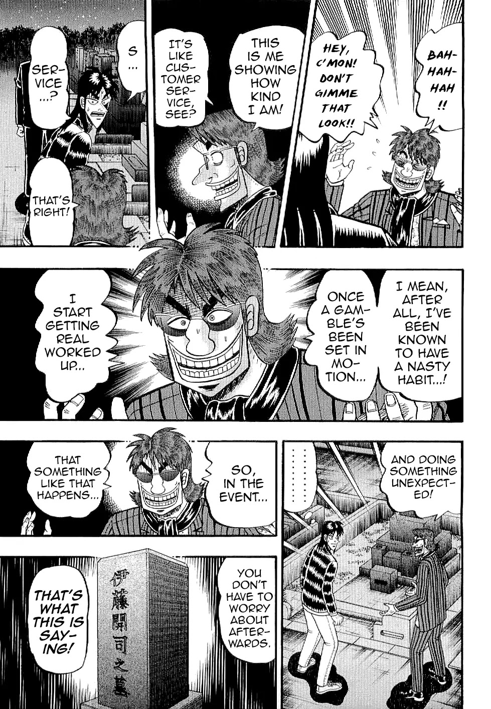 Gambling Outcast Kaiji: The Kazuya Arc - Kaiji Part 4 Chapter 2 page 3 - Chapter 2 : Gravestone