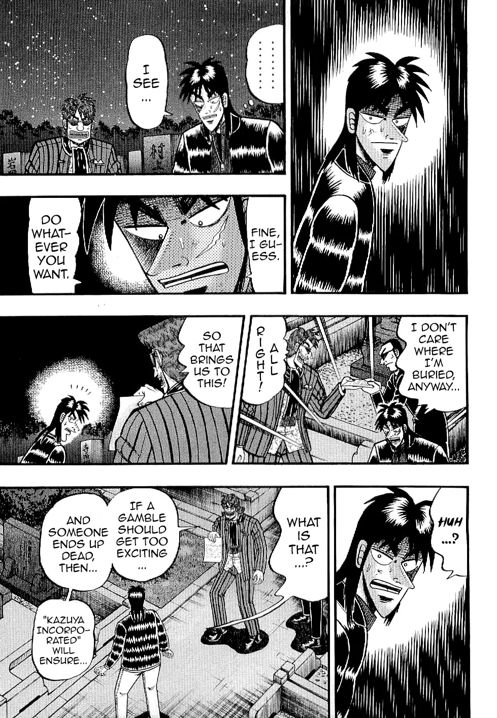 Gambling Outcast Kaiji: The Kazuya Arc - Kaiji Part 4 Chapter 2 page 7 - Chapter 2 : Gravestone