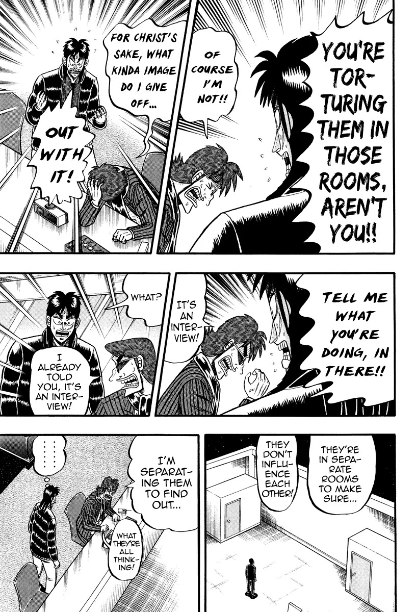 Gambling Outcast Kaiji: The Kazuya Arc - Kaiji Part 4 Chapter 22 page 15 - Chapter 22: Conversation