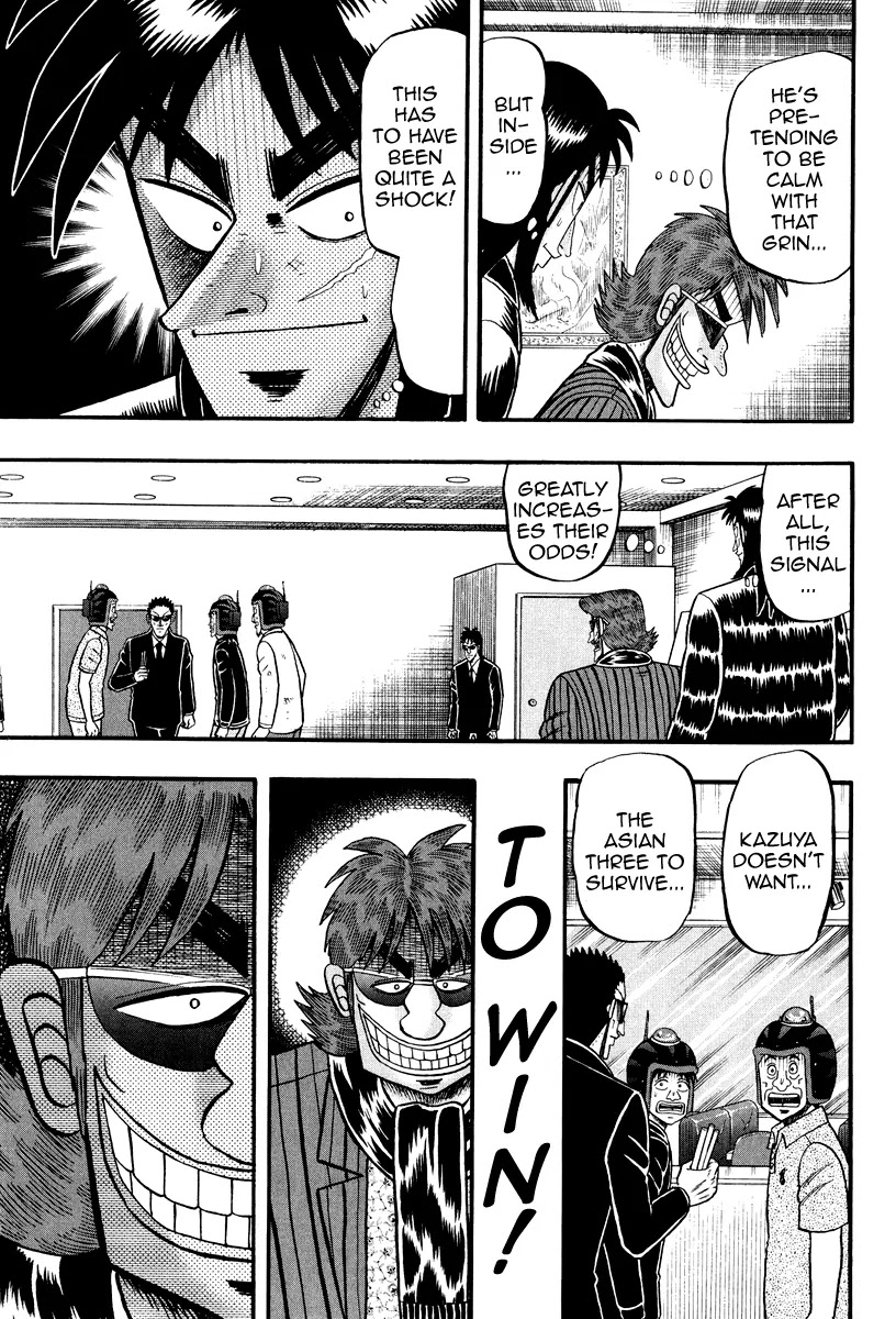 Gambling Outcast Kaiji: The Kazuya Arc - Kaiji Part 4 Chapter 22 page 9 - Chapter 22: Conversation