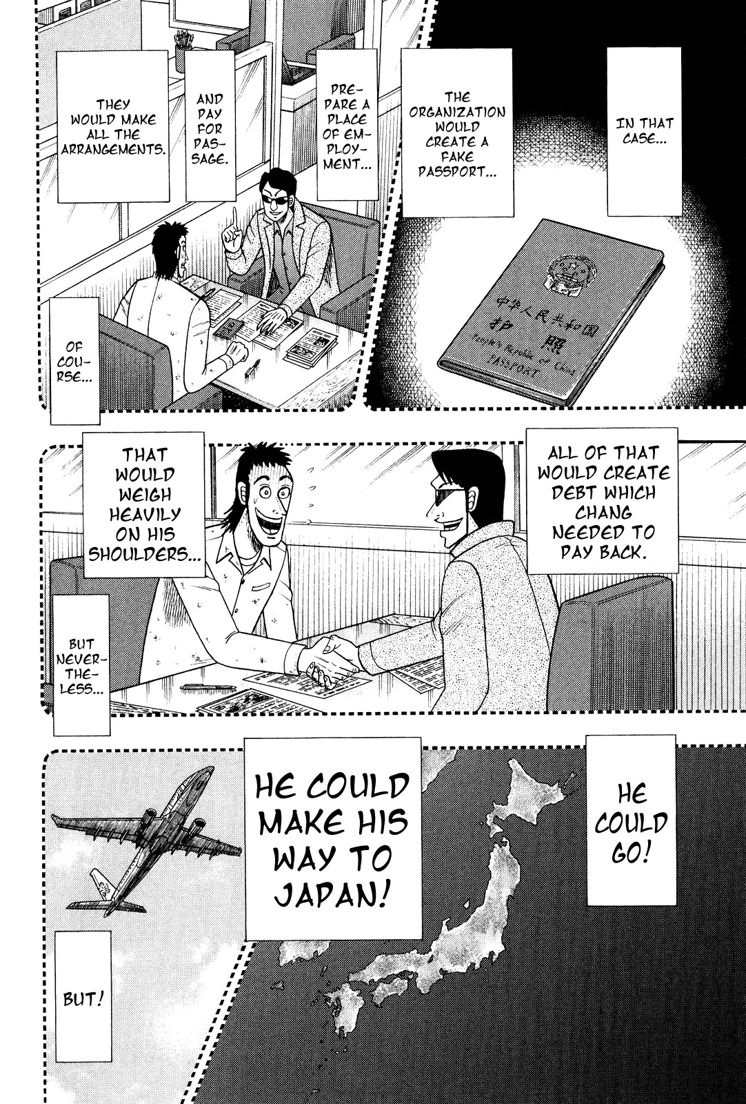Gambling Outcast Kaiji: The Kazuya Arc - Kaiji Part 4 Chapter 26 page 10 - Chapter 26: Escape
