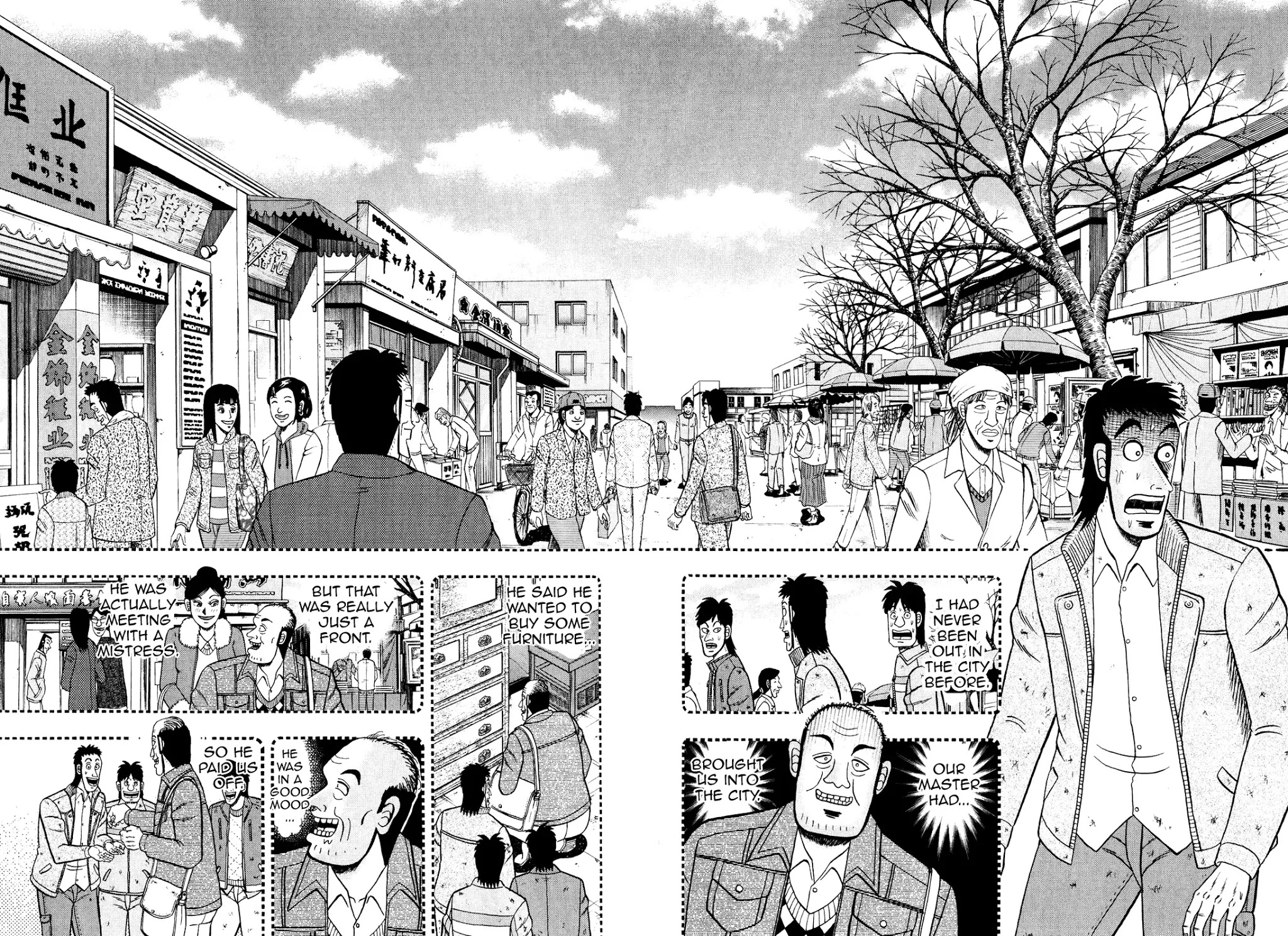Gambling Outcast Kaiji: The Kazuya Arc - Kaiji Part 4 Chapter 26 page 14 - Chapter 26: Escape