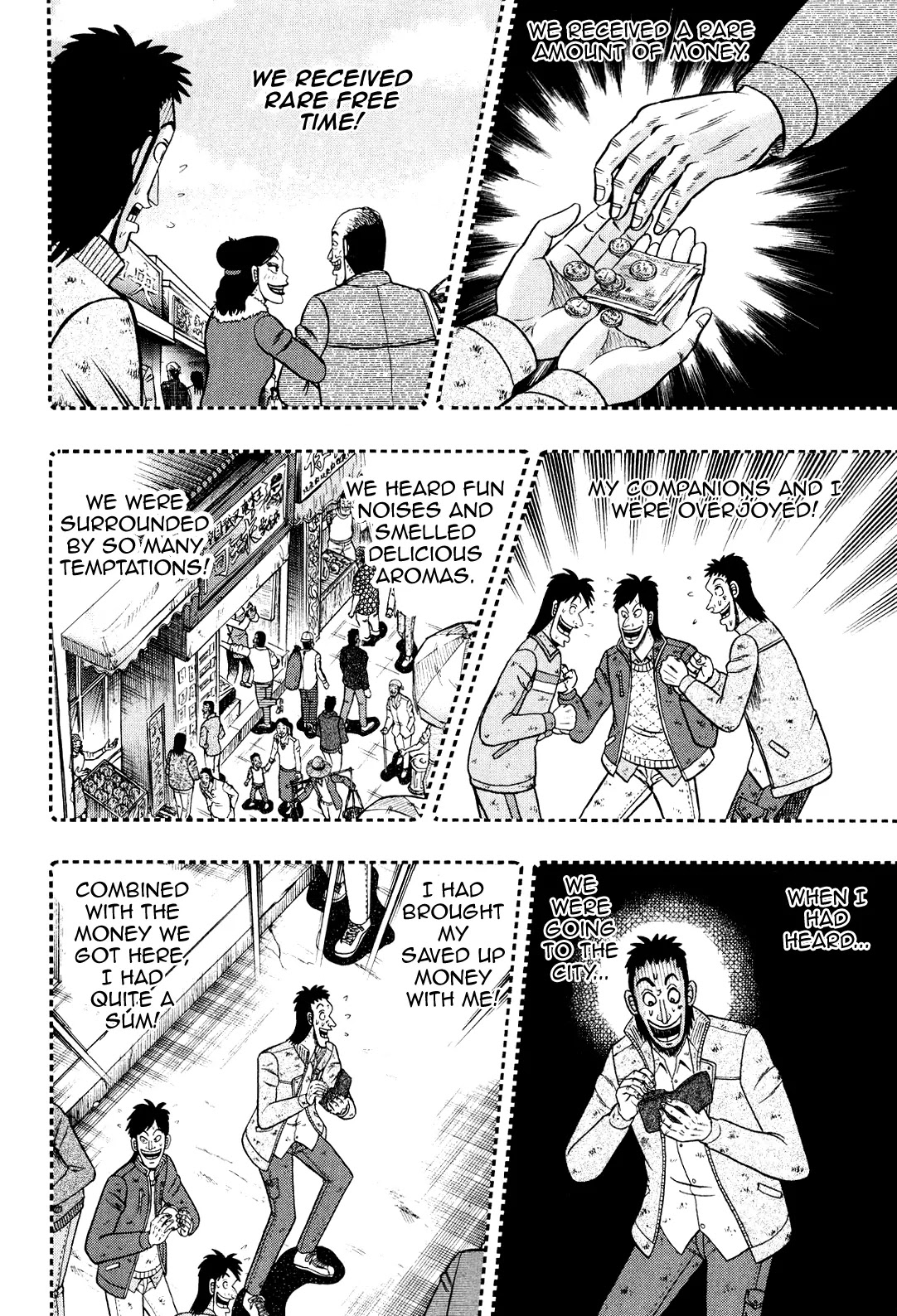 Gambling Outcast Kaiji: The Kazuya Arc - Kaiji Part 4 Chapter 26 page 15 - Chapter 26: Escape