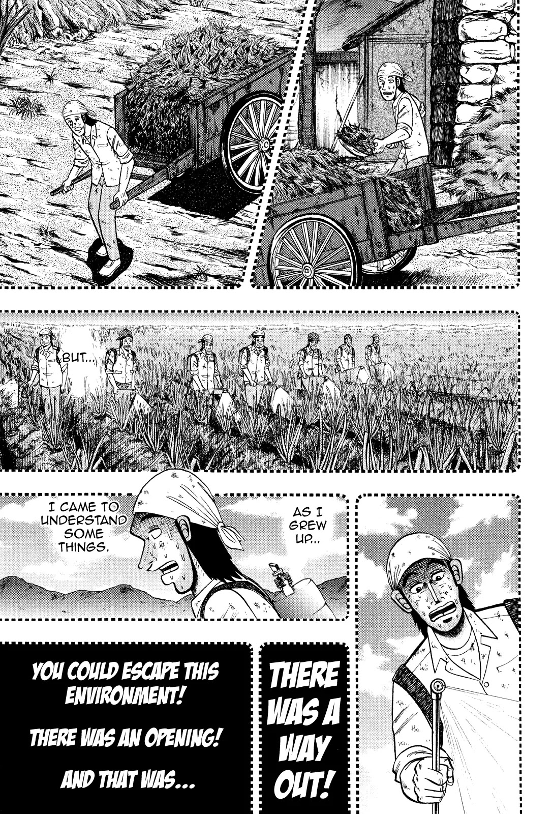 Gambling Outcast Kaiji: The Kazuya Arc - Kaiji Part 4 Chapter 26 page 3 - Chapter 26: Escape