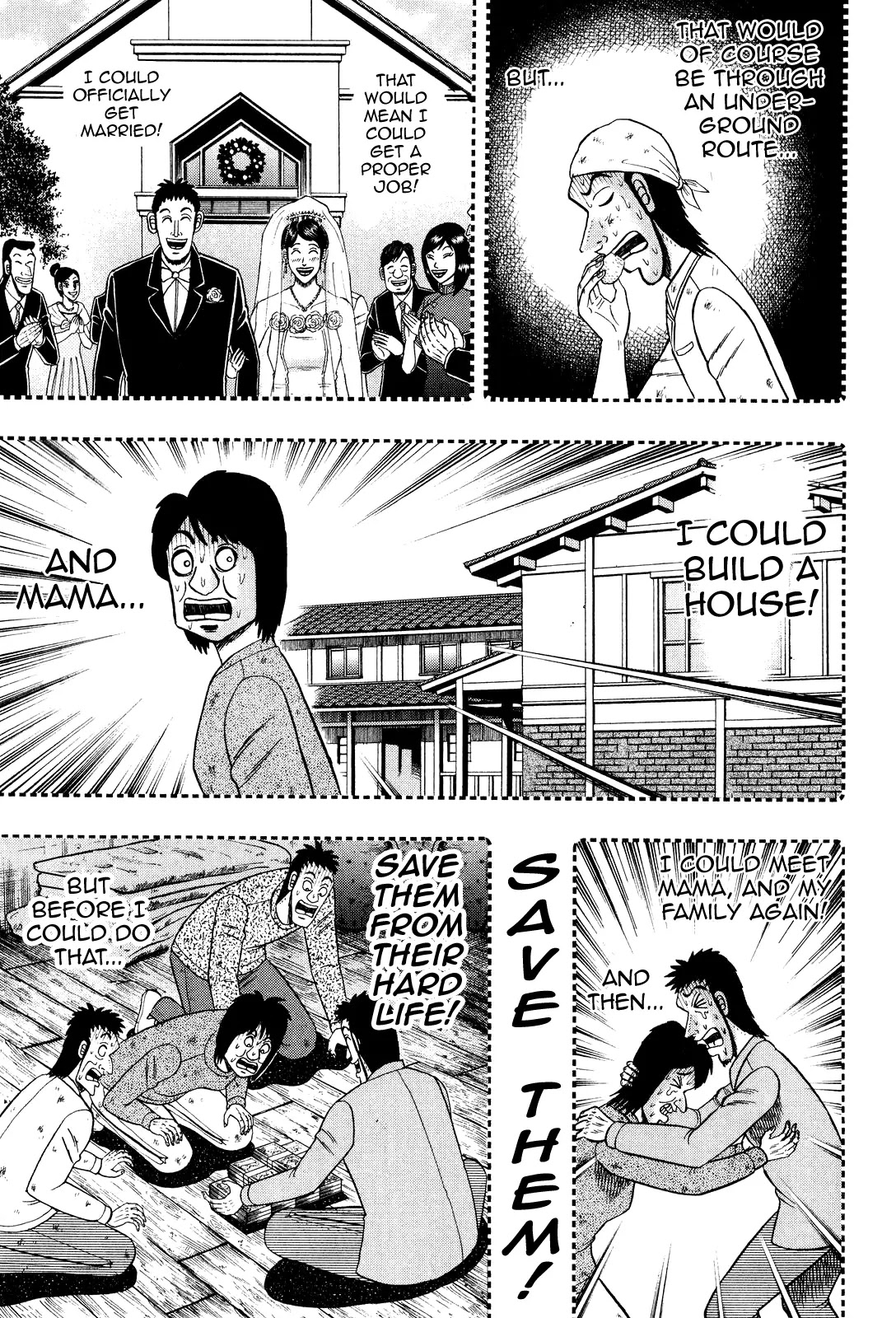 Gambling Outcast Kaiji: The Kazuya Arc - Kaiji Part 4 Chapter 26 page 7 - Chapter 26: Escape