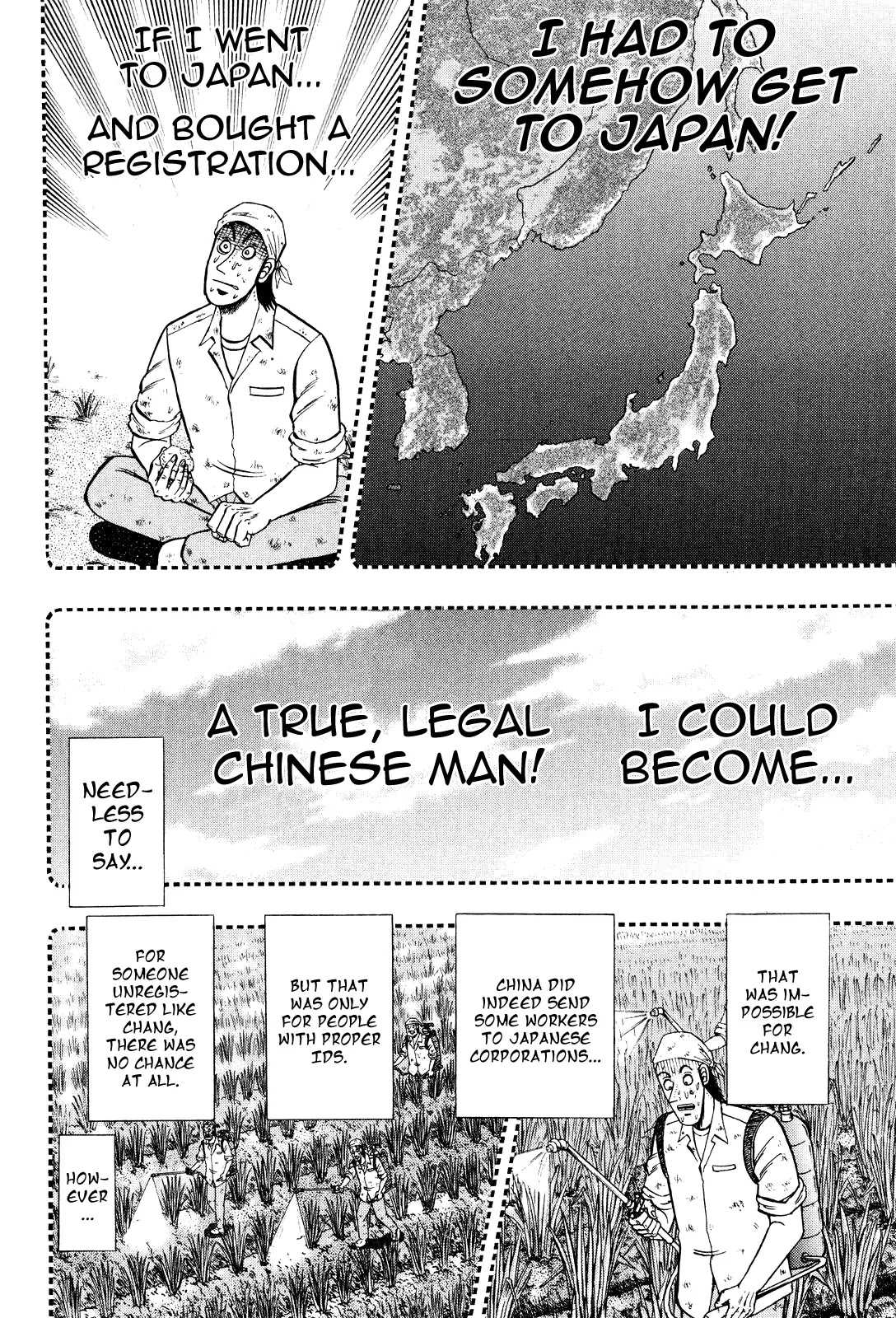 Gambling Outcast Kaiji: The Kazuya Arc - Kaiji Part 4 Chapter 26 page 8 - Chapter 26: Escape