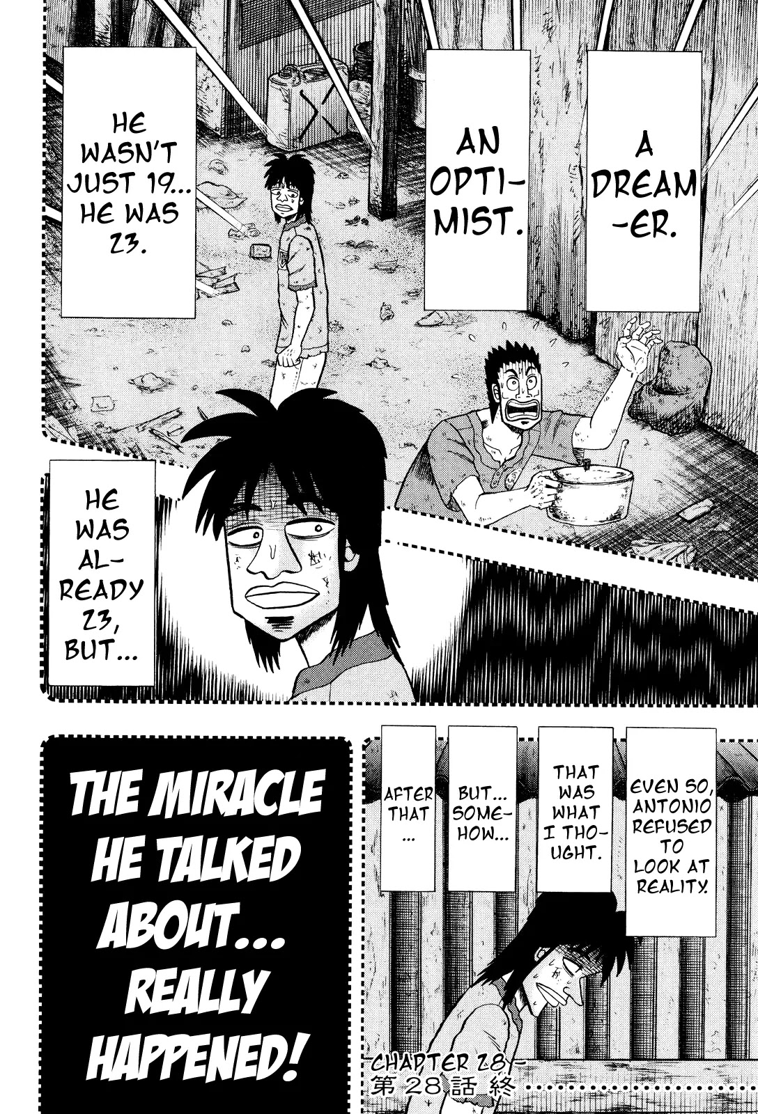Gambling Outcast Kaiji: The Kazuya Arc - Kaiji Part 4 Chapter 28 page 19 - Chapter 28: Obscurity
