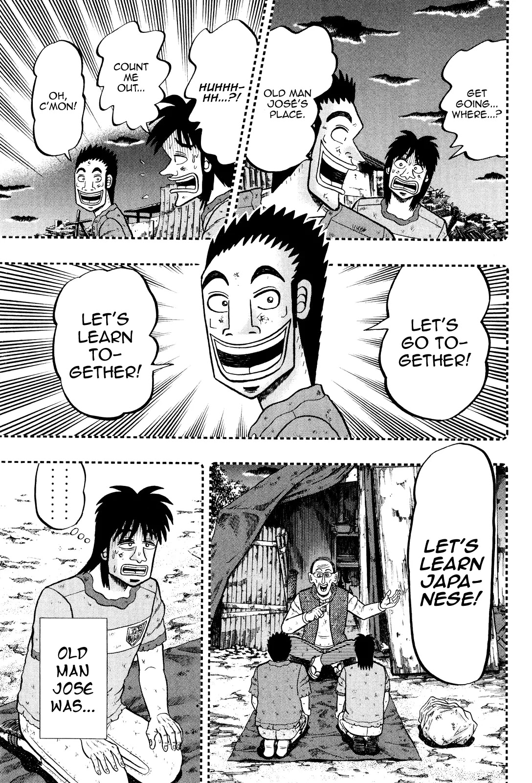 Gambling Outcast Kaiji: The Kazuya Arc - Kaiji Part 4 Chapter 28 page 8 - Chapter 28: Obscurity