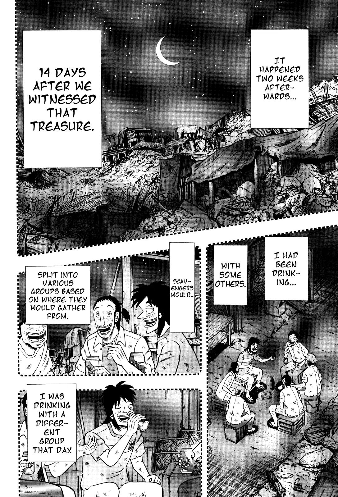 Gambling Outcast Kaiji: The Kazuya Arc - Kaiji Part 4 Chapter 29 page 13 - Chapter 29: Sudden Change