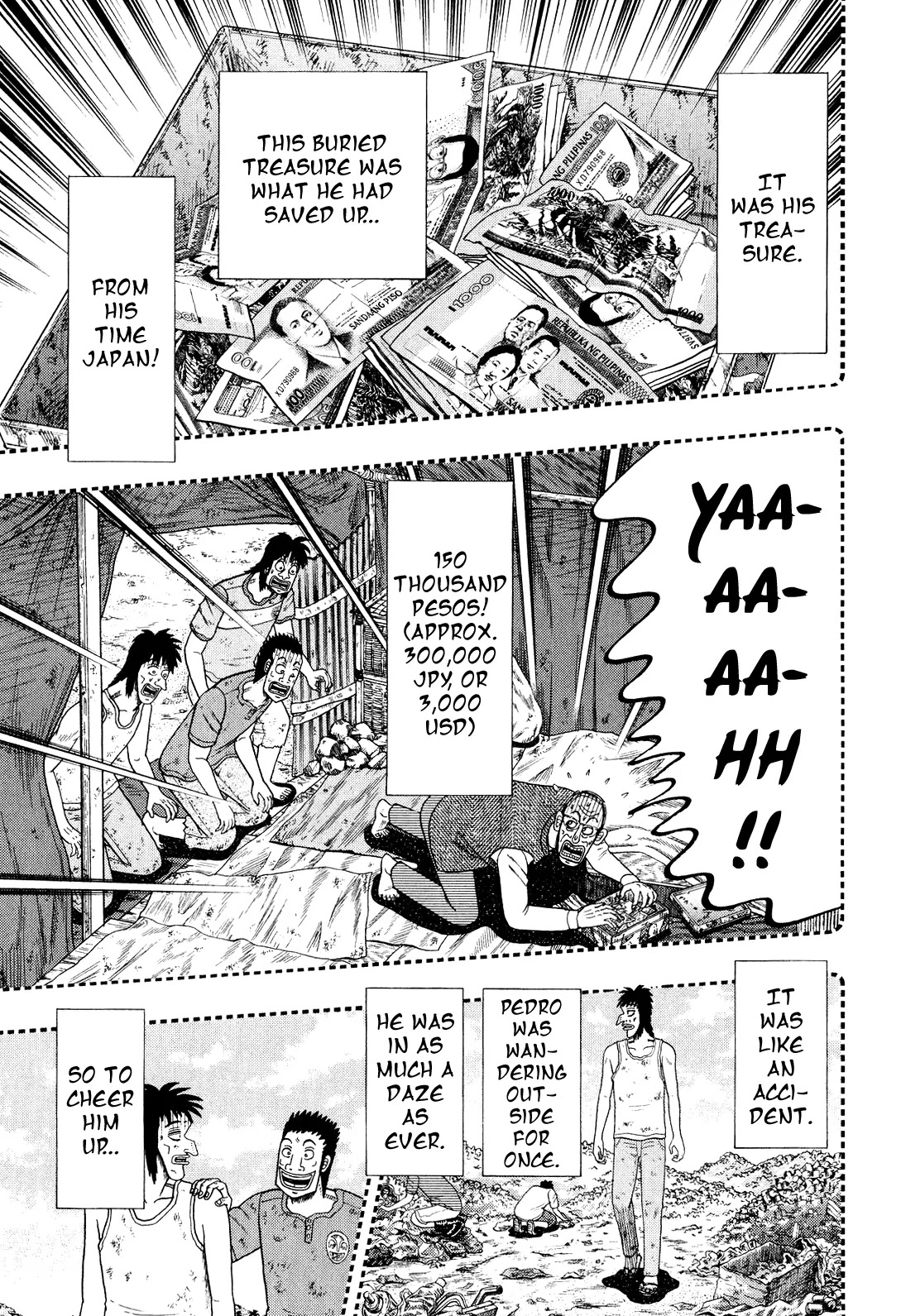 Gambling Outcast Kaiji: The Kazuya Arc - Kaiji Part 4 Chapter 29 page 3 - Chapter 29: Sudden Change