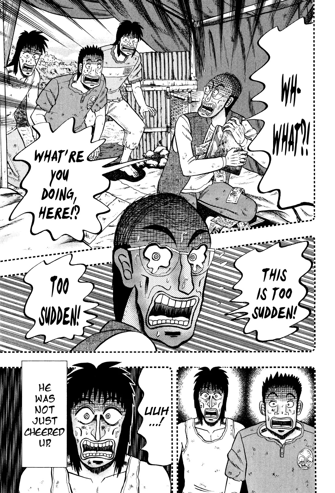 Gambling Outcast Kaiji: The Kazuya Arc - Kaiji Part 4 Chapter 29 page 5 - Chapter 29: Sudden Change