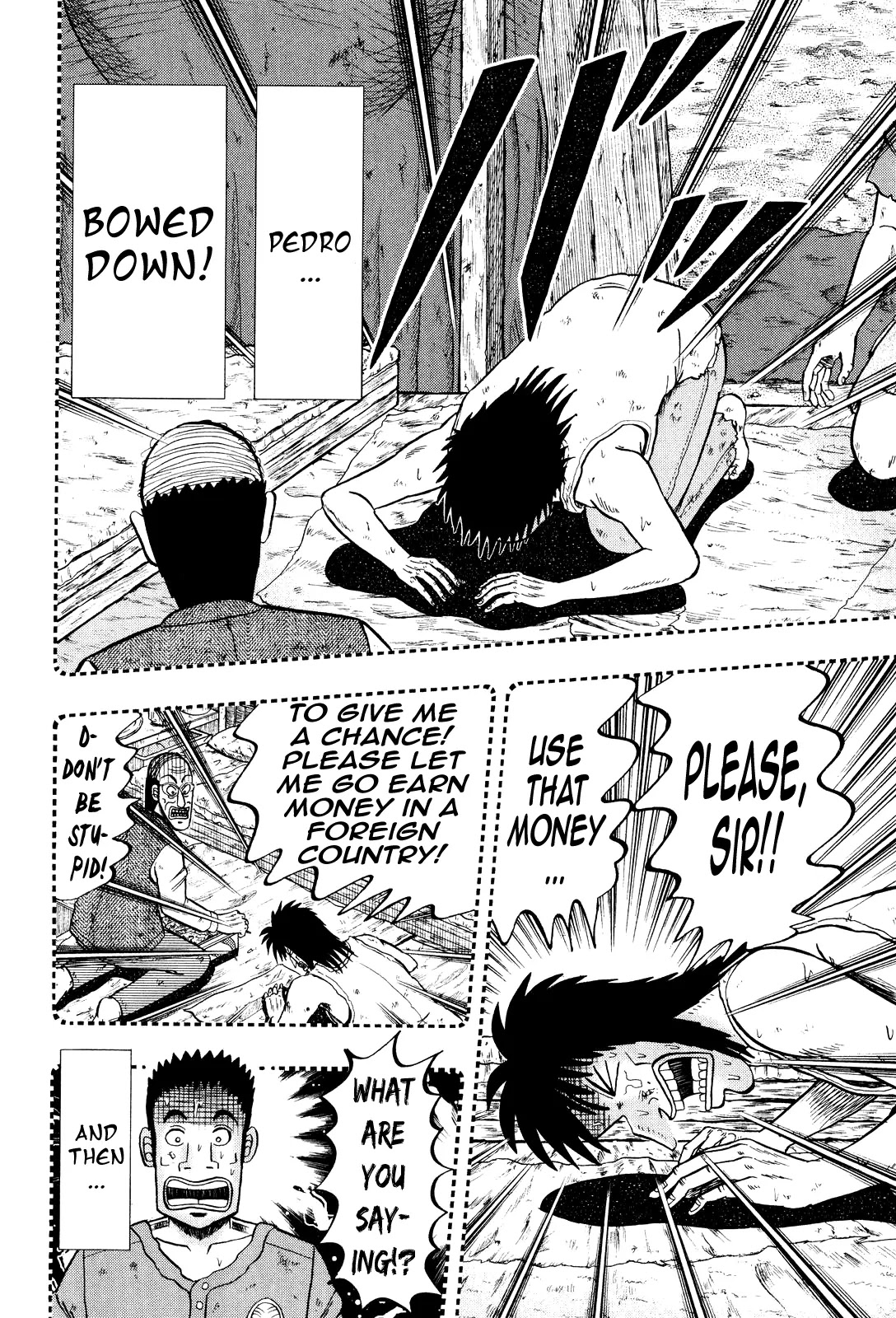 Gambling Outcast Kaiji: The Kazuya Arc - Kaiji Part 4 Chapter 29 page 6 - Chapter 29: Sudden Change