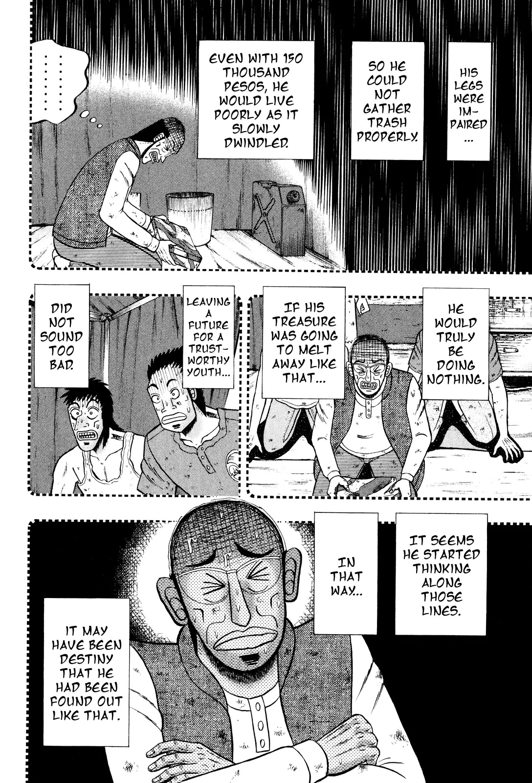 Gambling Outcast Kaiji: The Kazuya Arc - Kaiji Part 4 Chapter 29 page 8 - Chapter 29: Sudden Change