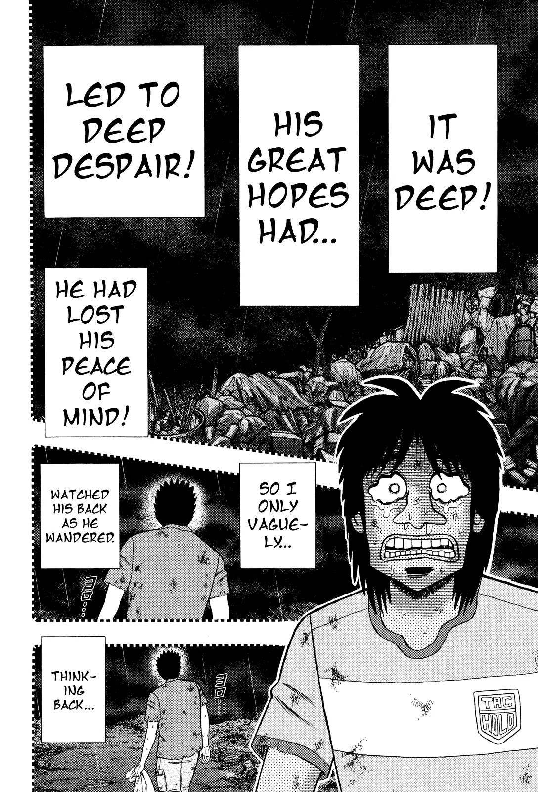 Gambling Outcast Kaiji: The Kazuya Arc - Kaiji Part 4 Chapter 30 page 5 - Chapter 30: Despair