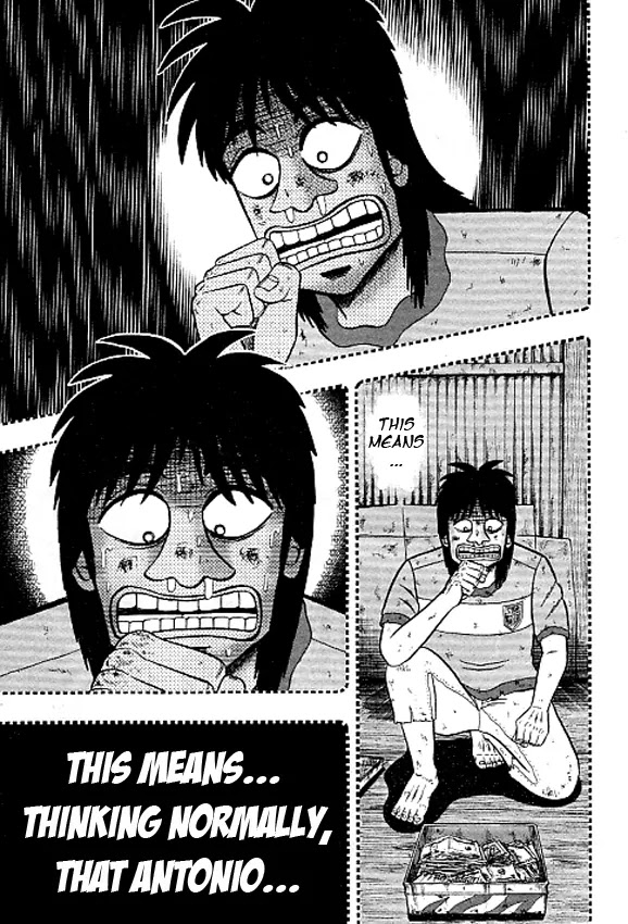 Gambling Outcast Kaiji: The Kazuya Arc - Kaiji Part 4 Chapter 31 page 13 - Chapter 31: Conjecture