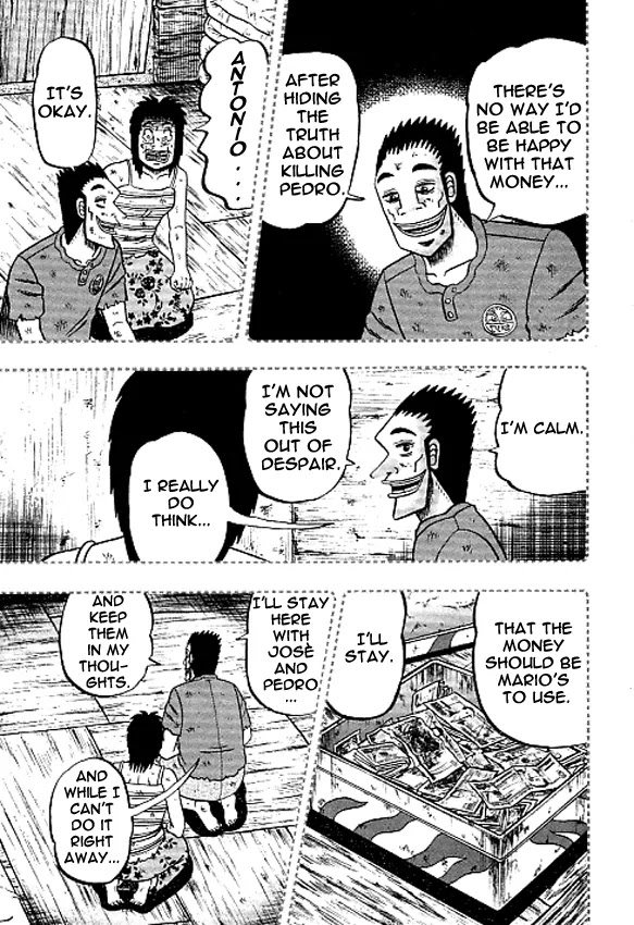 Gambling Outcast Kaiji: The Kazuya Arc - Kaiji Part 4 Chapter 32 page 13 - Chapter 32: Good and Evil