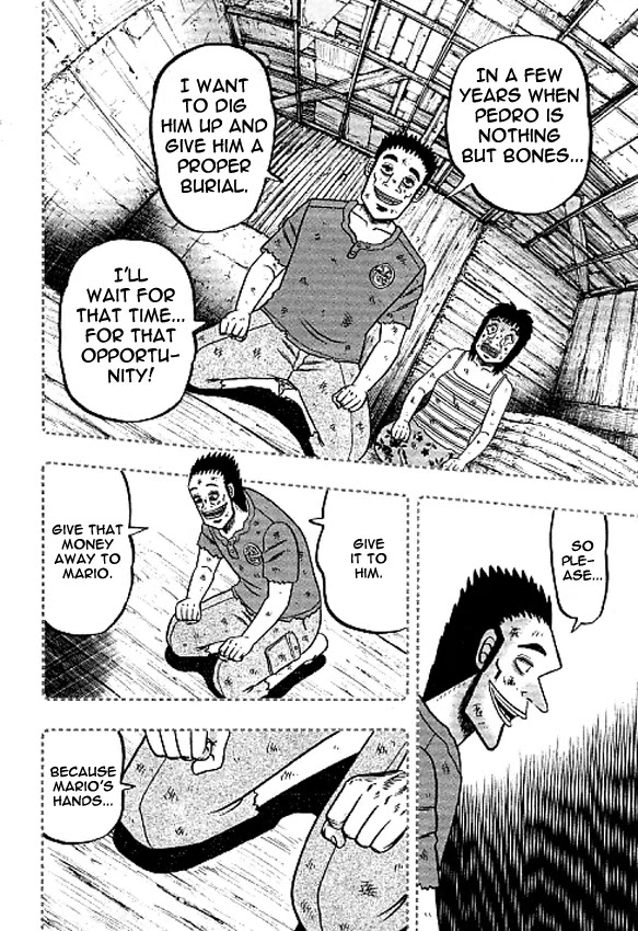 Gambling Outcast Kaiji: The Kazuya Arc - Kaiji Part 4 Chapter 32 page 14 - Chapter 32: Good and Evil