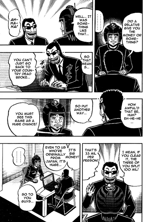 Gambling Outcast Kaiji: The Kazuya Arc - Kaiji Part 4 Chapter 32 page 19 - Chapter 32: Good and Evil