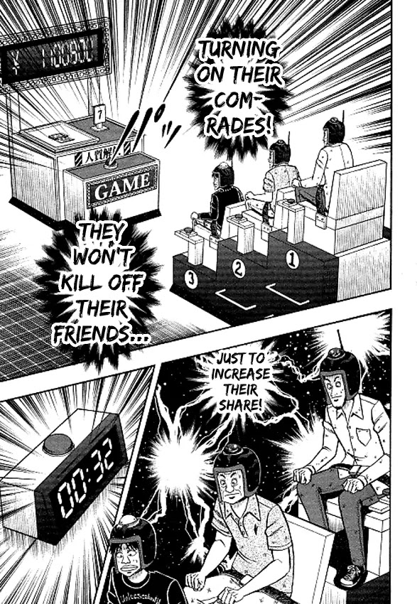 Gambling Outcast Kaiji: The Kazuya Arc - Kaiji Part 4 Chapter 36 page 10 - Chapter 36: Camaraderie