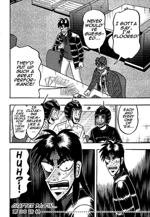 Gambling Outcast Kaiji: The Kazuya Arc - Kaiji Part 4 Chapter 36 page 19 - Chapter 36: Camaraderie