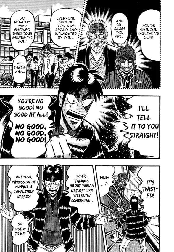 Gambling Outcast Kaiji: The Kazuya Arc - Kaiji Part 4 Chapter 37 page 15 - Chapter 37: Distortion
