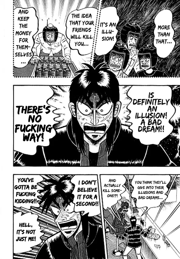 Gambling Outcast Kaiji: The Kazuya Arc - Kaiji Part 4 Chapter 37 page 18 - Chapter 37: Distortion