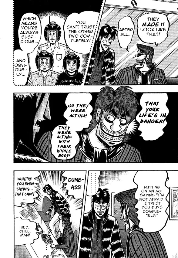 Gambling Outcast Kaiji: The Kazuya Arc - Kaiji Part 4 Chapter 37 page 4 - Chapter 37: Distortion