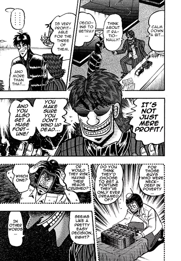 Gambling Outcast Kaiji: The Kazuya Arc - Kaiji Part 4 Chapter 37 page 5 - Chapter 37: Distortion
