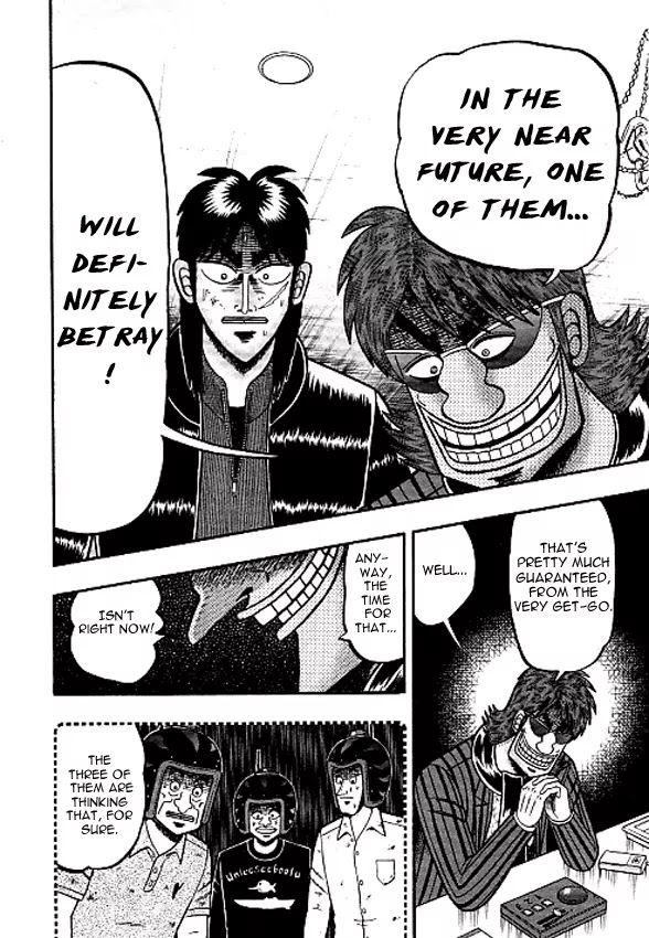 Gambling Outcast Kaiji: The Kazuya Arc - Kaiji Part 4 Chapter 37 page 6 - Chapter 37: Distortion