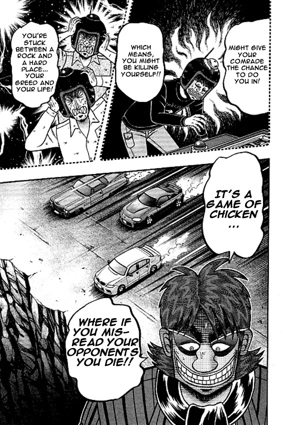 Gambling Outcast Kaiji: The Kazuya Arc - Kaiji Part 4 Chapter 37 page 9 - Chapter 37: Distortion