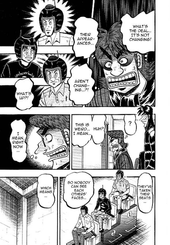 Gambling Outcast Kaiji: The Kazuya Arc - Kaiji Part 4 Chapter 38 page 9 - Chapter 38: Change