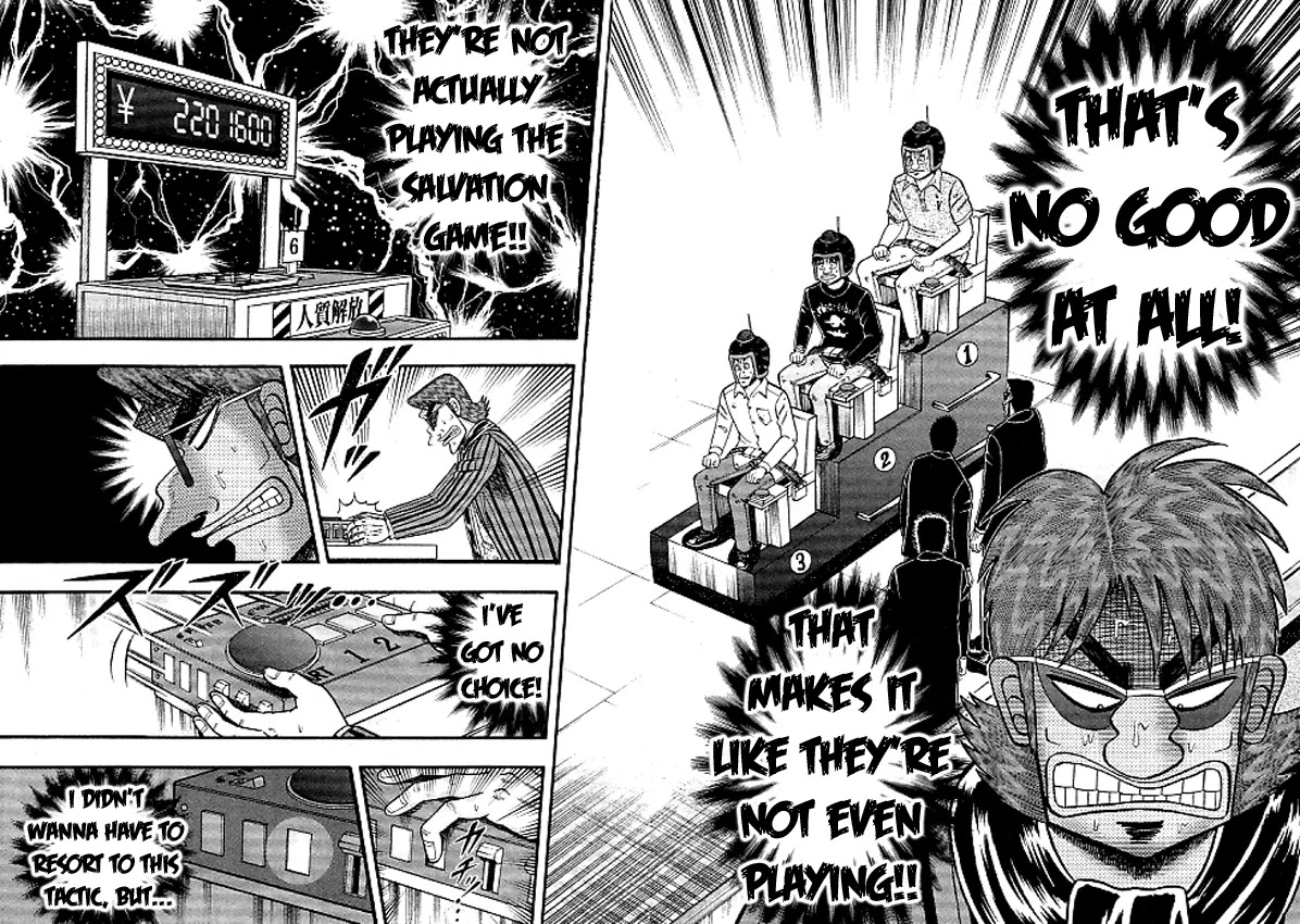 Gambling Outcast Kaiji: The Kazuya Arc - Kaiji Part 4 Chapter 39 page 14 - Chapter 39: Karma