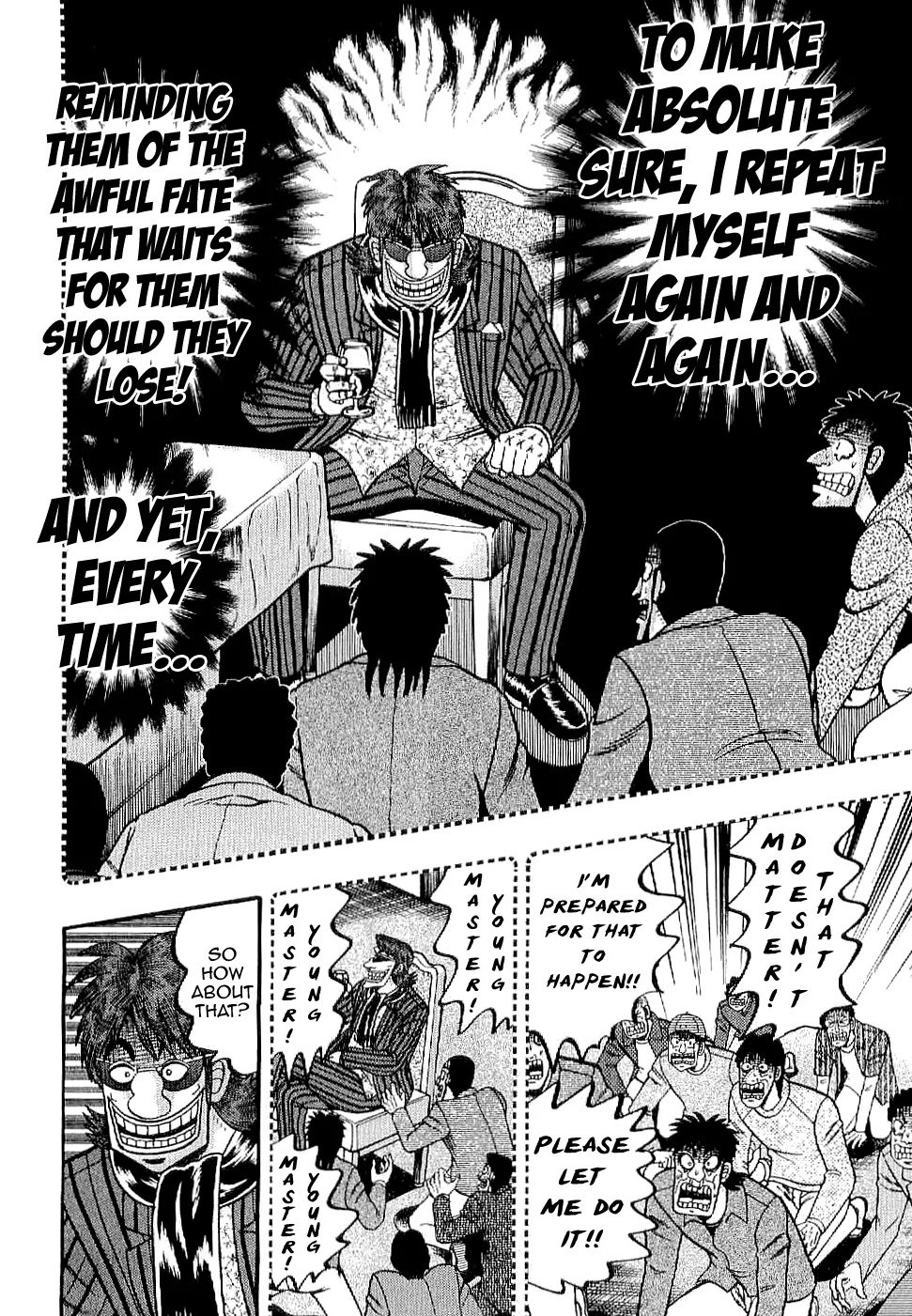 Gambling Outcast Kaiji: The Kazuya Arc - Kaiji Part 4 Chapter 4 page 10 - Chapter 4 : Criticism