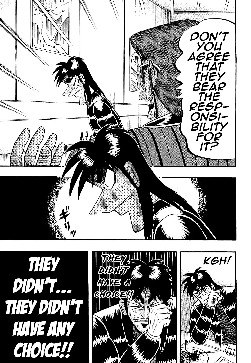 Gambling Outcast Kaiji: The Kazuya Arc - Kaiji Part 4 Chapter 4 page 11 - Chapter 4 : Criticism