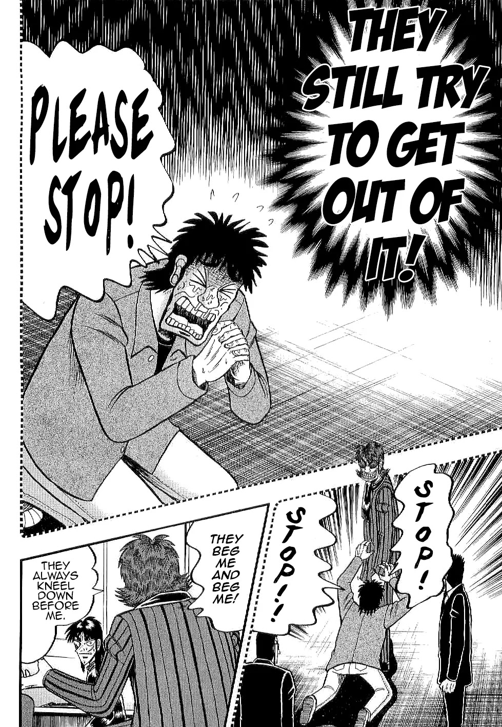 Gambling Outcast Kaiji: The Kazuya Arc - Kaiji Part 4 Chapter 4 page 14 - Chapter 4 : Criticism