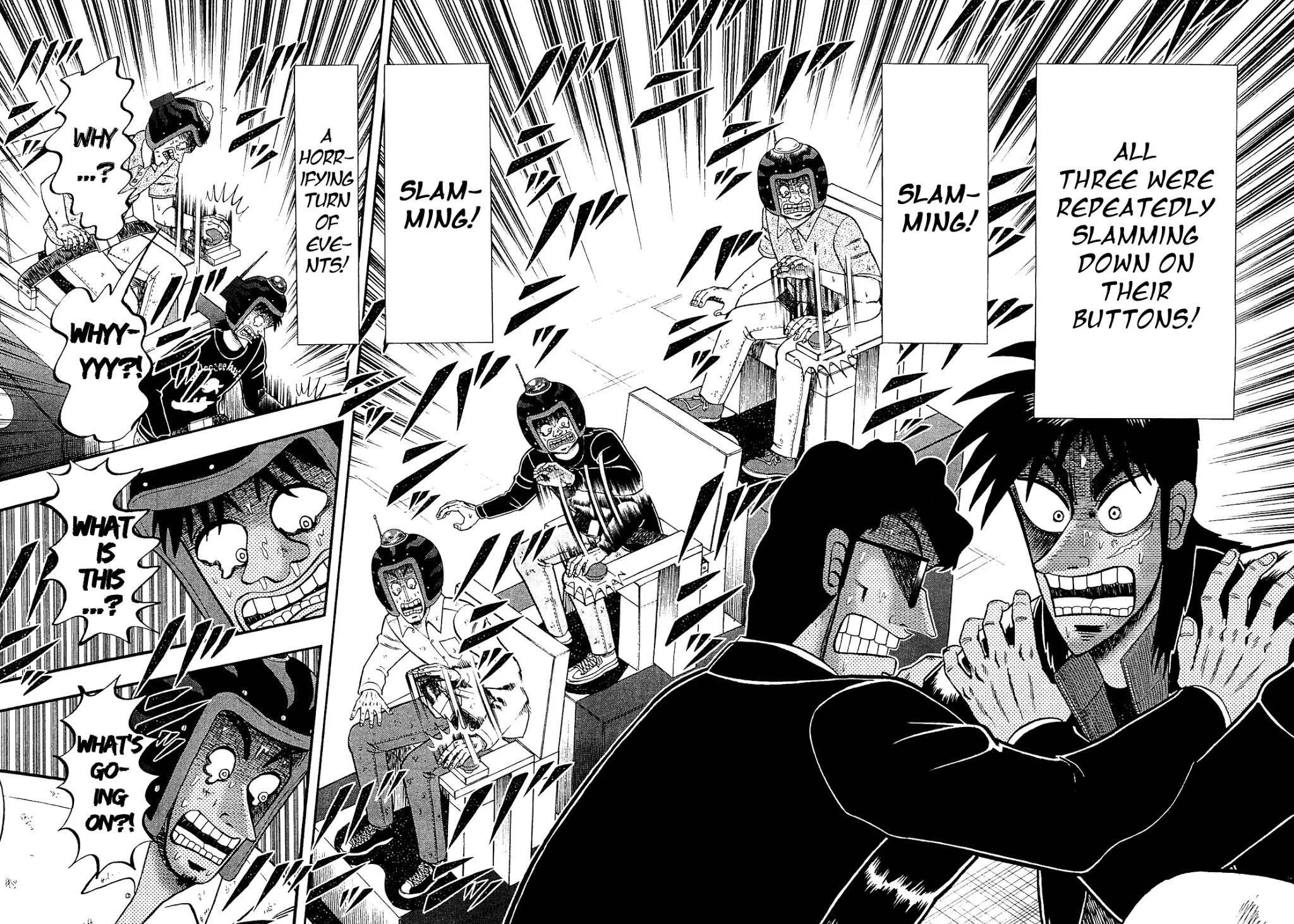 Gambling Outcast Kaiji: The Kazuya Arc - Kaiji Part 4 Chapter 41 page 12 - Chapter 41: Slamming