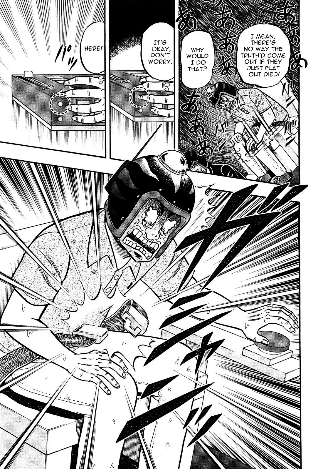 Gambling Outcast Kaiji: The Kazuya Arc - Kaiji Part 4 Chapter 41 page 19 - Chapter 41: Slamming