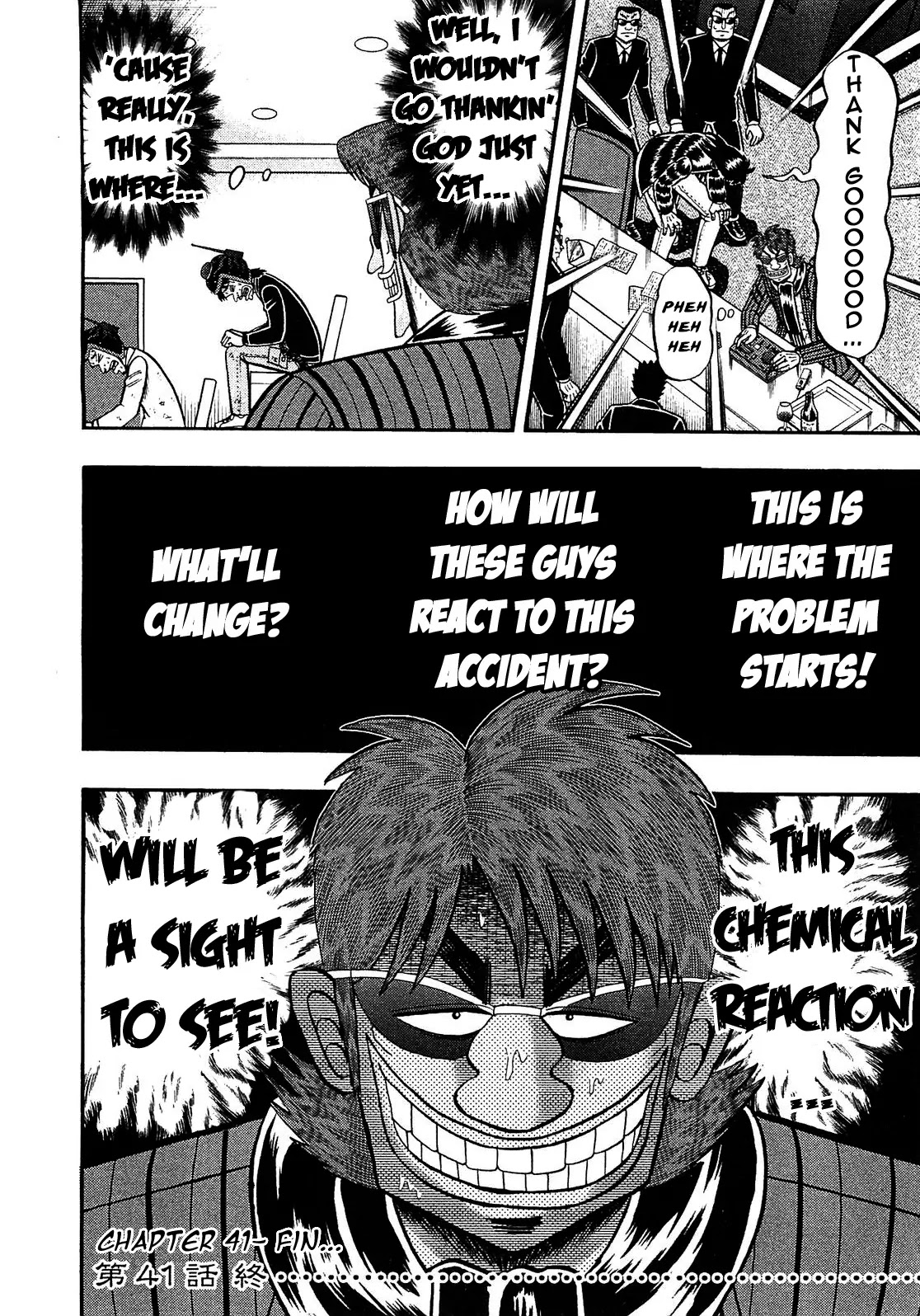 Gambling Outcast Kaiji: The Kazuya Arc - Kaiji Part 4 Chapter 41 page 24 - Chapter 41: Slamming
