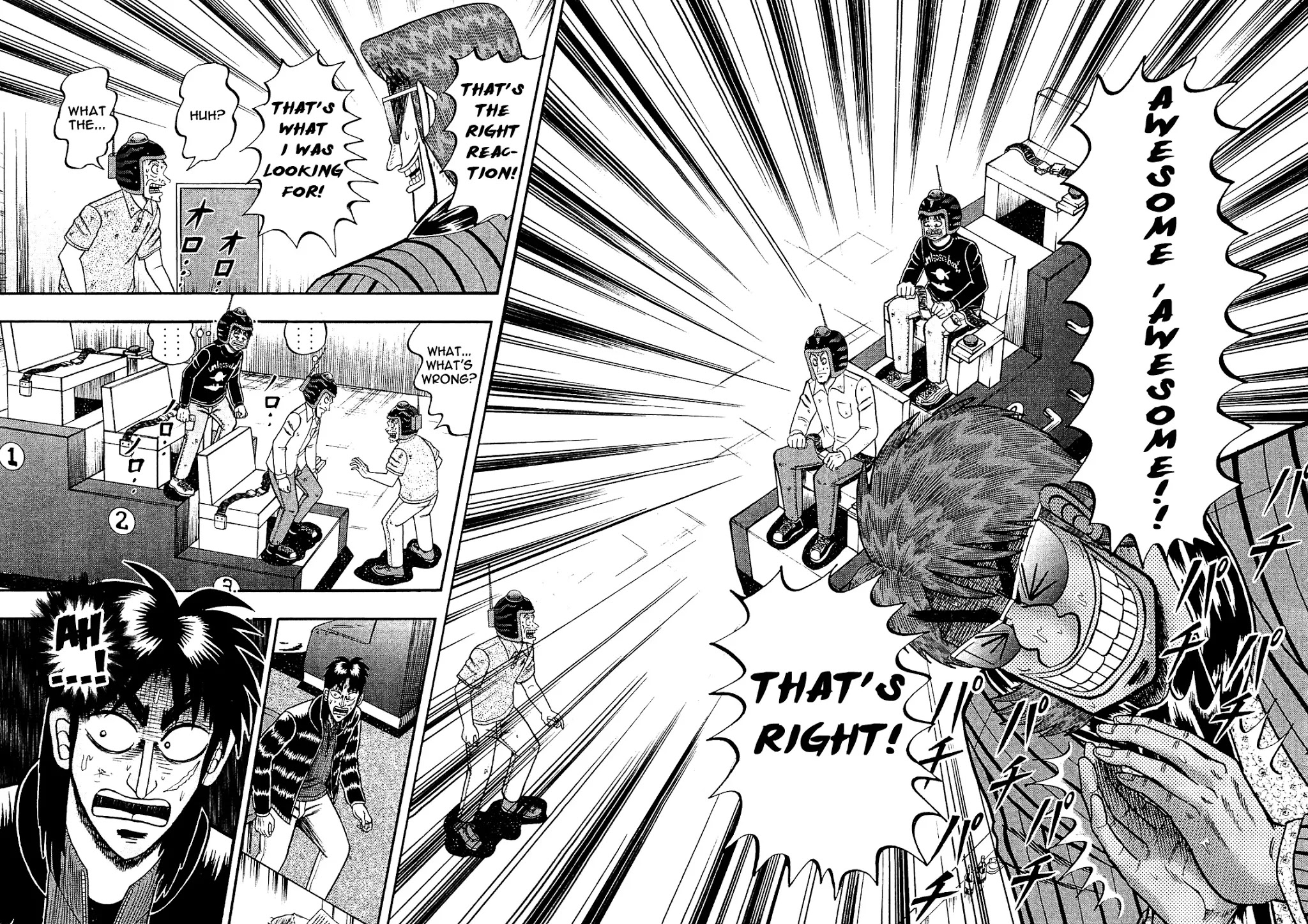 Gambling Outcast Kaiji: The Kazuya Arc - Kaiji Part 4 Chapter 42 page 7 - Chapter 42: Mechanical Failure