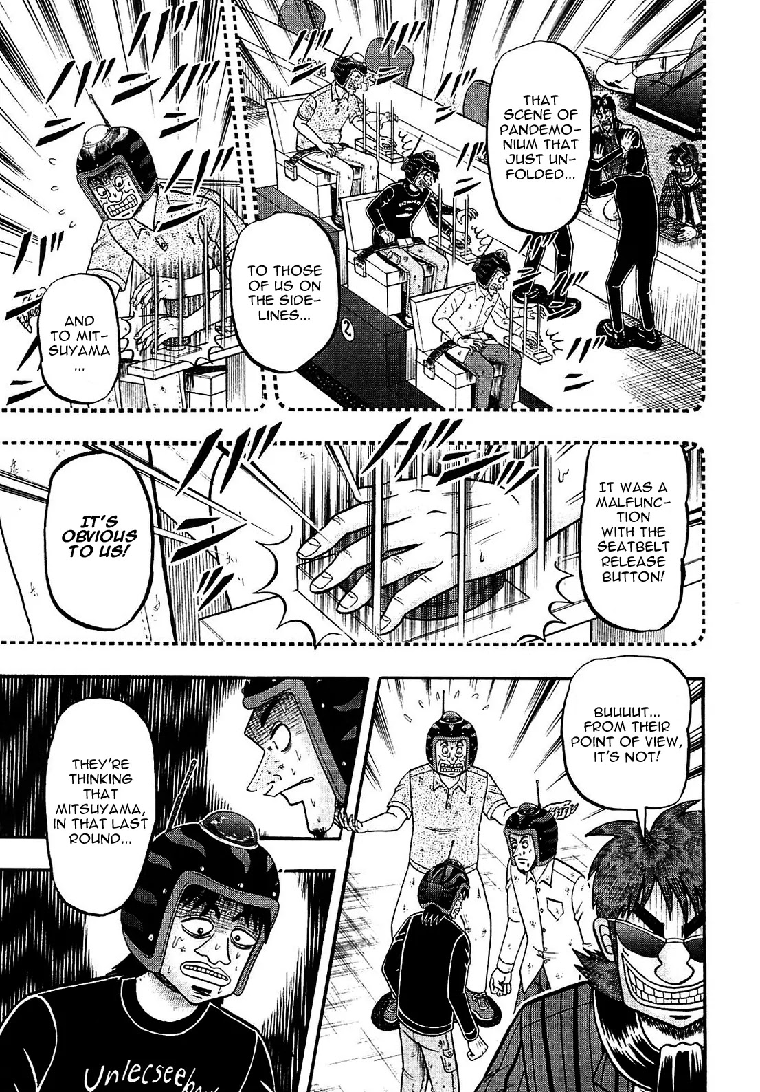 Gambling Outcast Kaiji: The Kazuya Arc - Kaiji Part 4 Chapter 42 page 9 - Chapter 42: Mechanical Failure