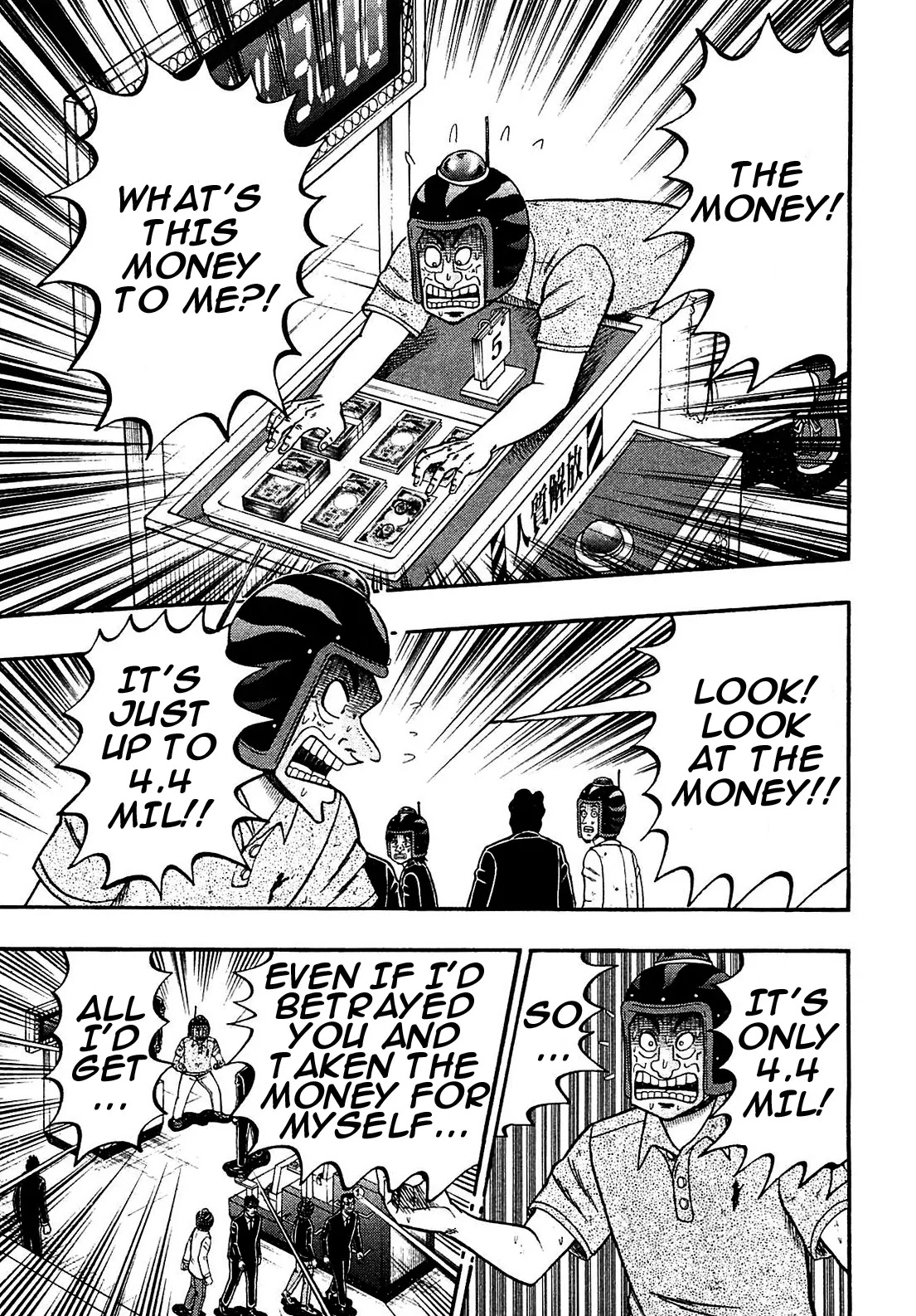 Gambling Outcast Kaiji: The Kazuya Arc - Kaiji Part 4 Chapter 43 page 15 - Chapter 43: Straying