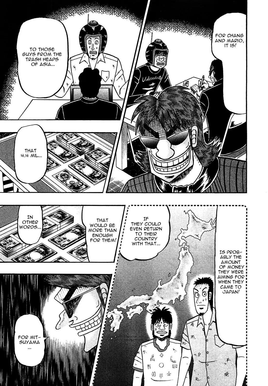 Gambling Outcast Kaiji: The Kazuya Arc - Kaiji Part 4 Chapter 44 page 15 - Chapter 44: Motive