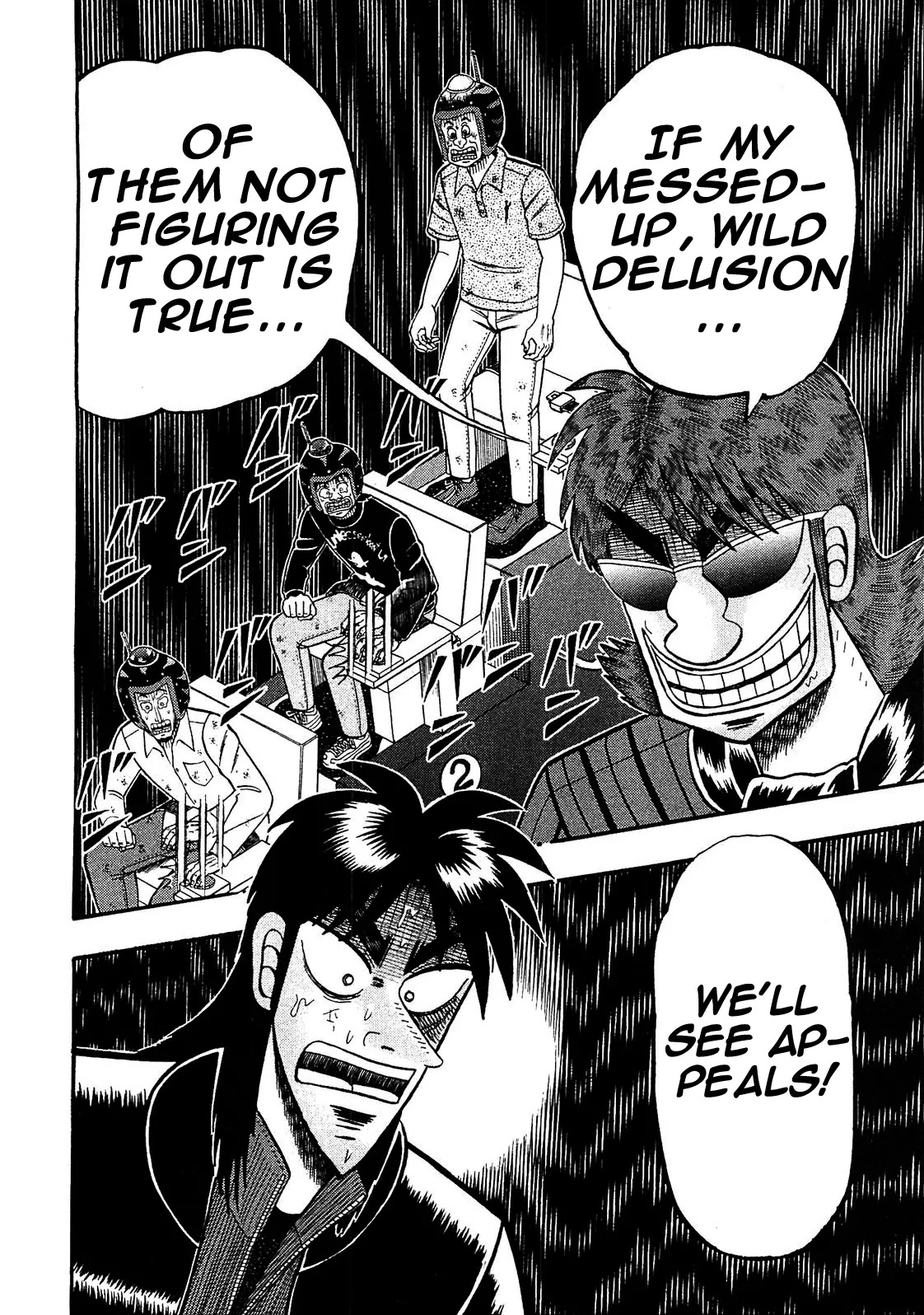 Gambling Outcast Kaiji: The Kazuya Arc - Kaiji Part 4 Chapter 45 page 13 - Chapter 45: Behavior