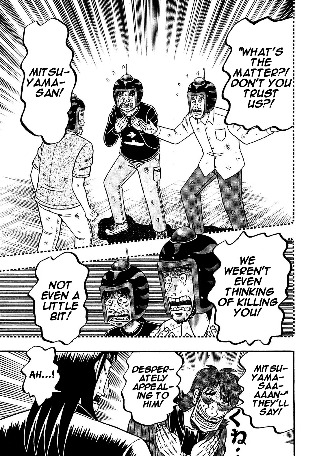 Gambling Outcast Kaiji: The Kazuya Arc - Kaiji Part 4 Chapter 45 page 14 - Chapter 45: Behavior